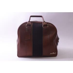 AMF, Bowling Ball Bag, Brown, Vinyl, Sports, Ball Carry, Handbag, ~ 250622-WH 51